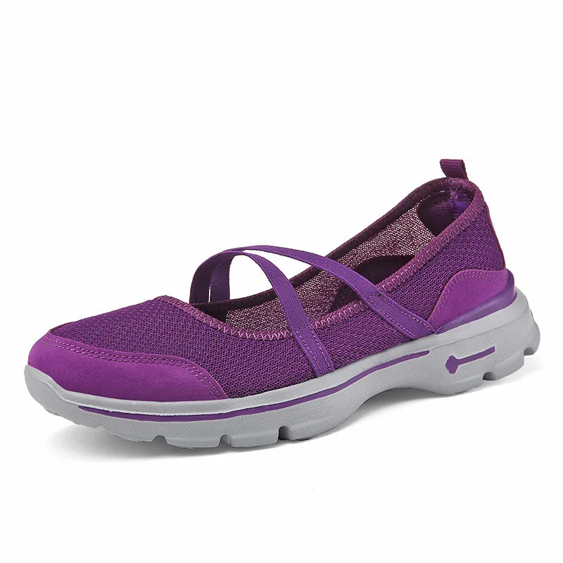 Women's Outdoor Sports Shoes Mesh Breathable Walking Sneakers