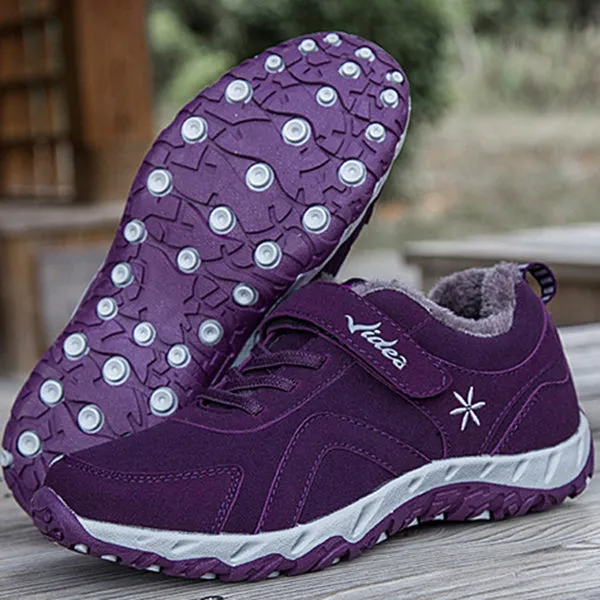 Women's Plush Warm Walking Shoes