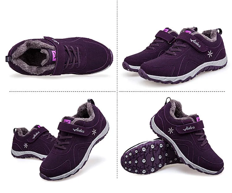 Women's Plush Warm Walking Shoes