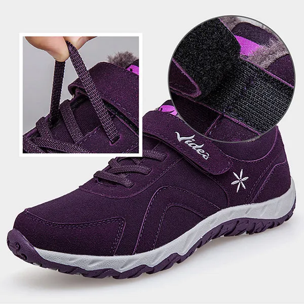 Women's Plush Warm Walking Shoes