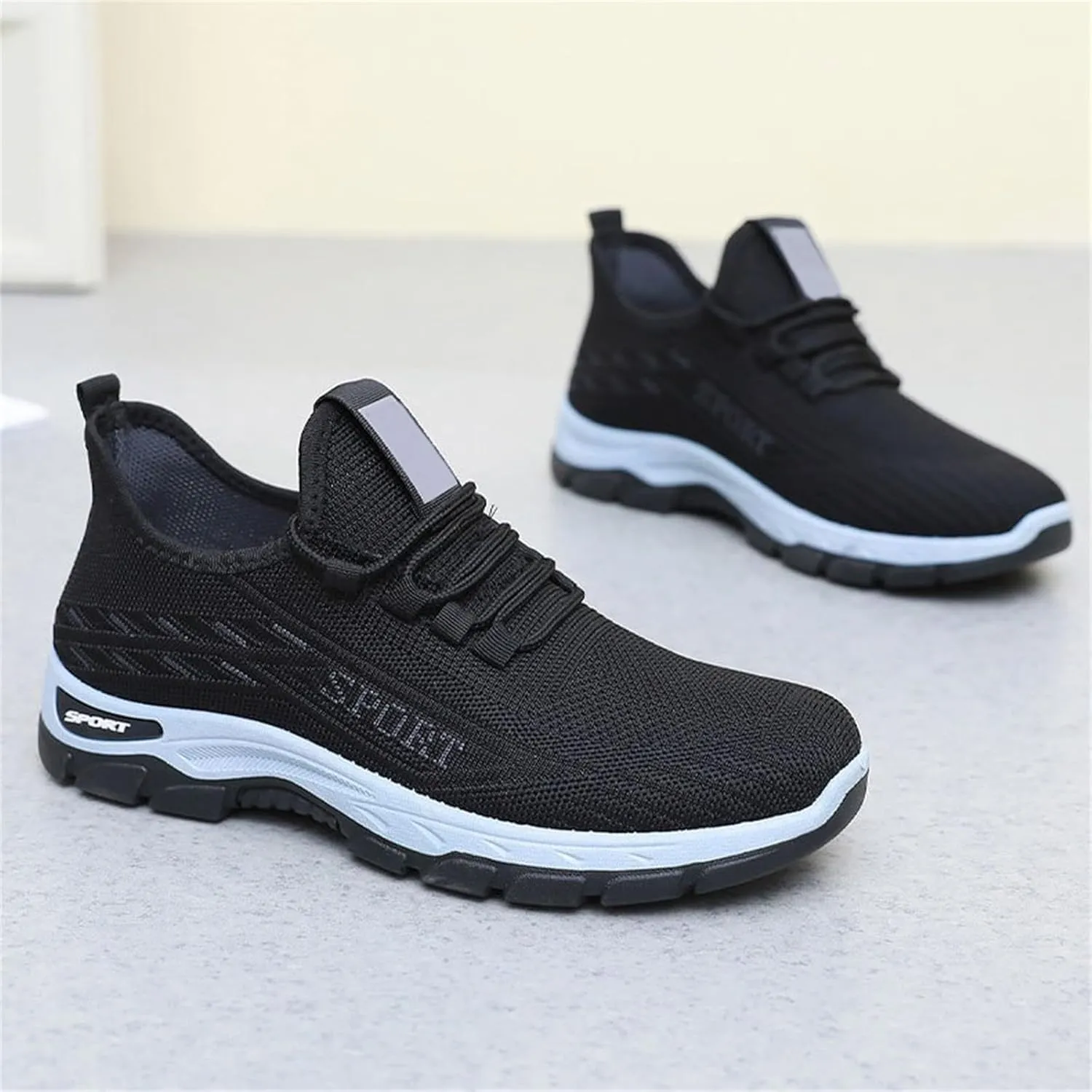 Women's Slip On Walking Shoes Casual Lightweight Running Sneakers Athletic Gym Trainers Sport Workout Gym Shoes Breathable Mesh Tennis Running Shoe