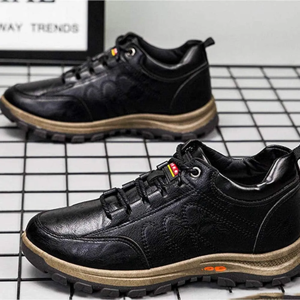 YSMIIH Men Hiking Shoes Breathable Non-Slip Low Top Trailing Trekking Walking Hiking Shoes Camping Shoes Outdoor Sneakers