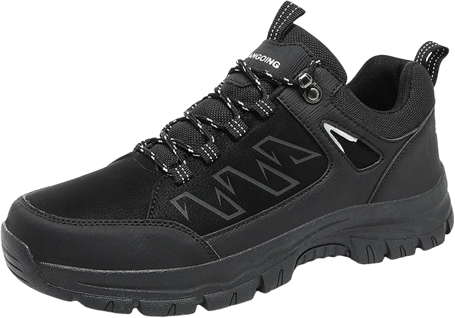 ZDLJYL Men's Low Top Waterproof Hiking Shoes Trekking Trails Outdoor Lightweight Work Shoes Trailing Trekking Camping Walking Quest