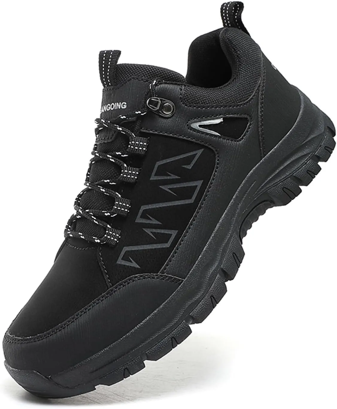 ZDLJYL Men's Low Top Waterproof Hiking Shoes Trekking Trails Outdoor Lightweight Work Shoes Trailing Trekking Camping Walking Quest