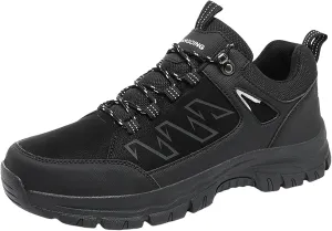 ZDLJYL Men's Low Top Waterproof Hiking Shoes Trekking Trails Outdoor Lightweight Work Shoes Trailing Trekking Camping Walking Quest